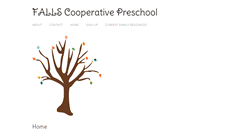 Desktop Screenshot of fallspreschool.com